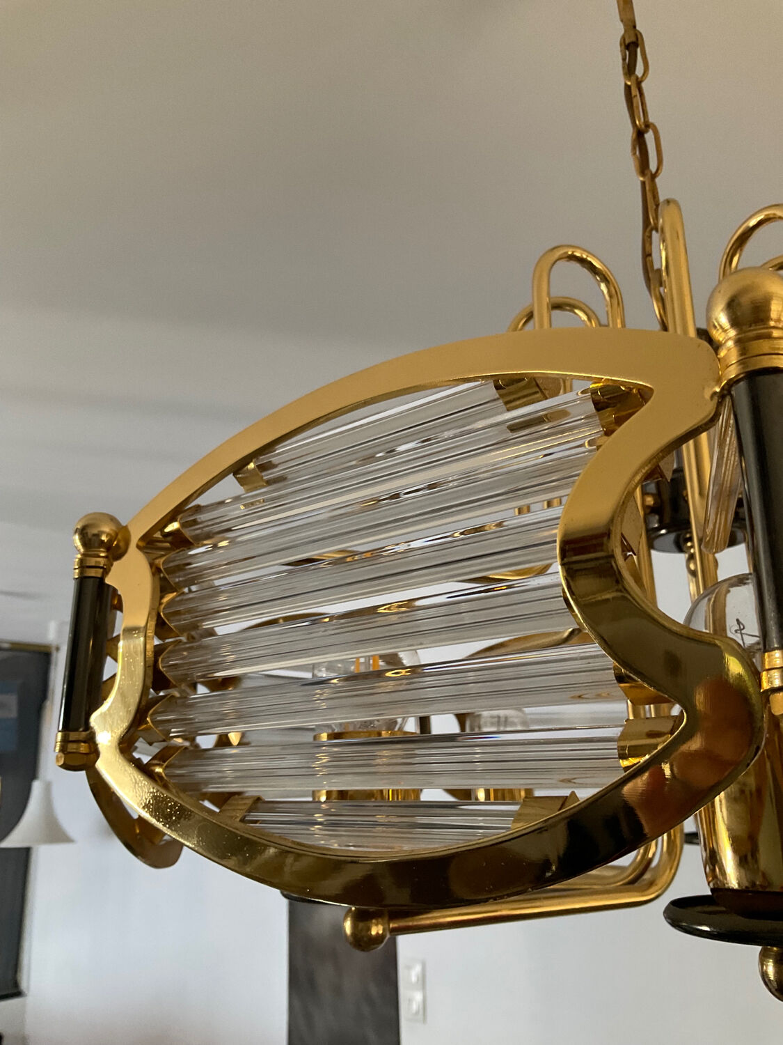 Vintage Bakalowits & Söhne chandelier from the 70s