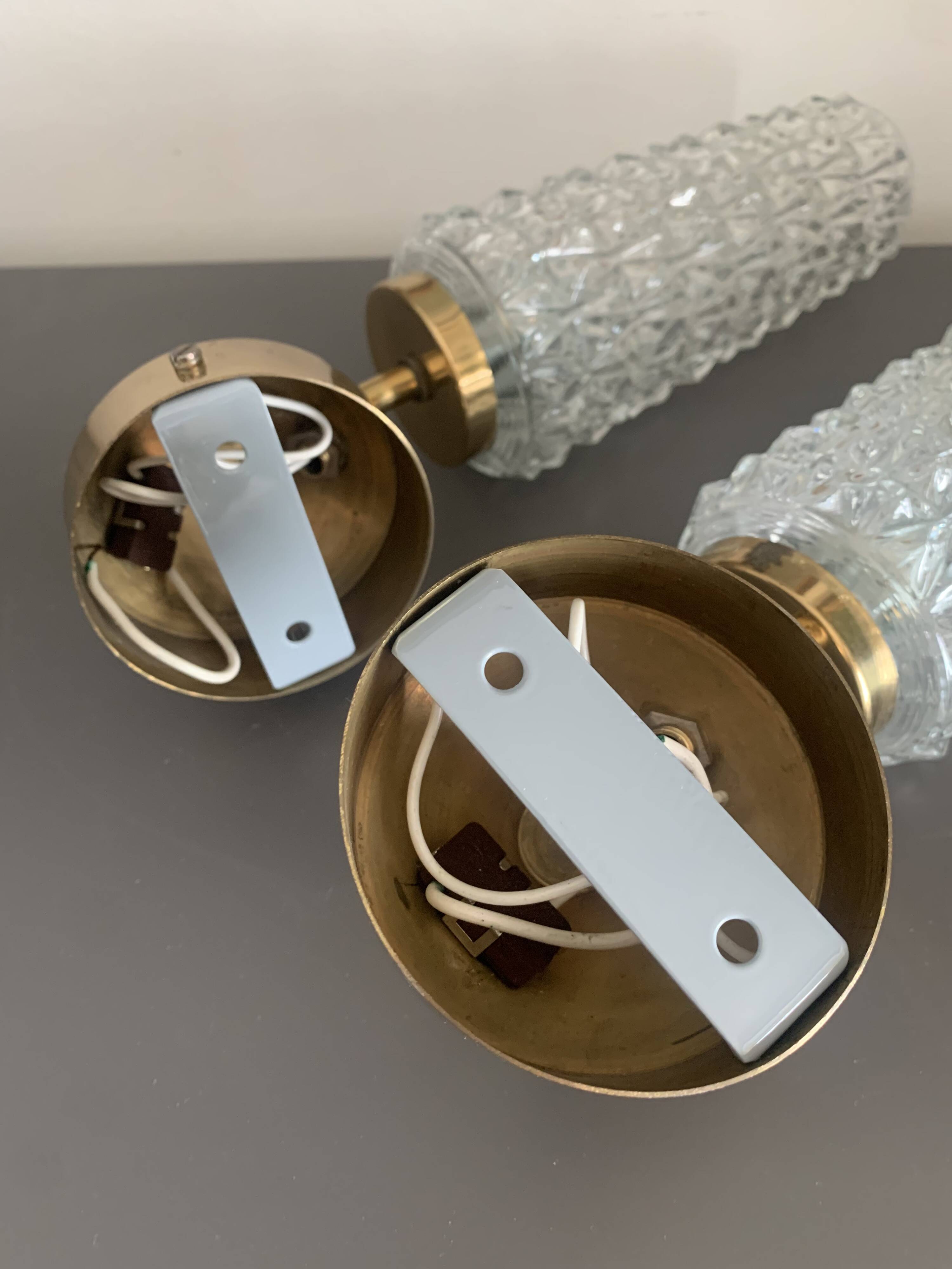 Pair of bedside lamps, Germany, 1960s