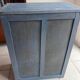 Confiturier, old Parisian sideboard, blue patina