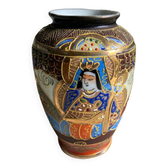 Miniature Satsuma vase