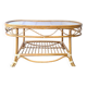 Rattan coffee table