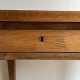 Solid wood desk