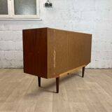 Double commode scandinave vintage en teck, années 60