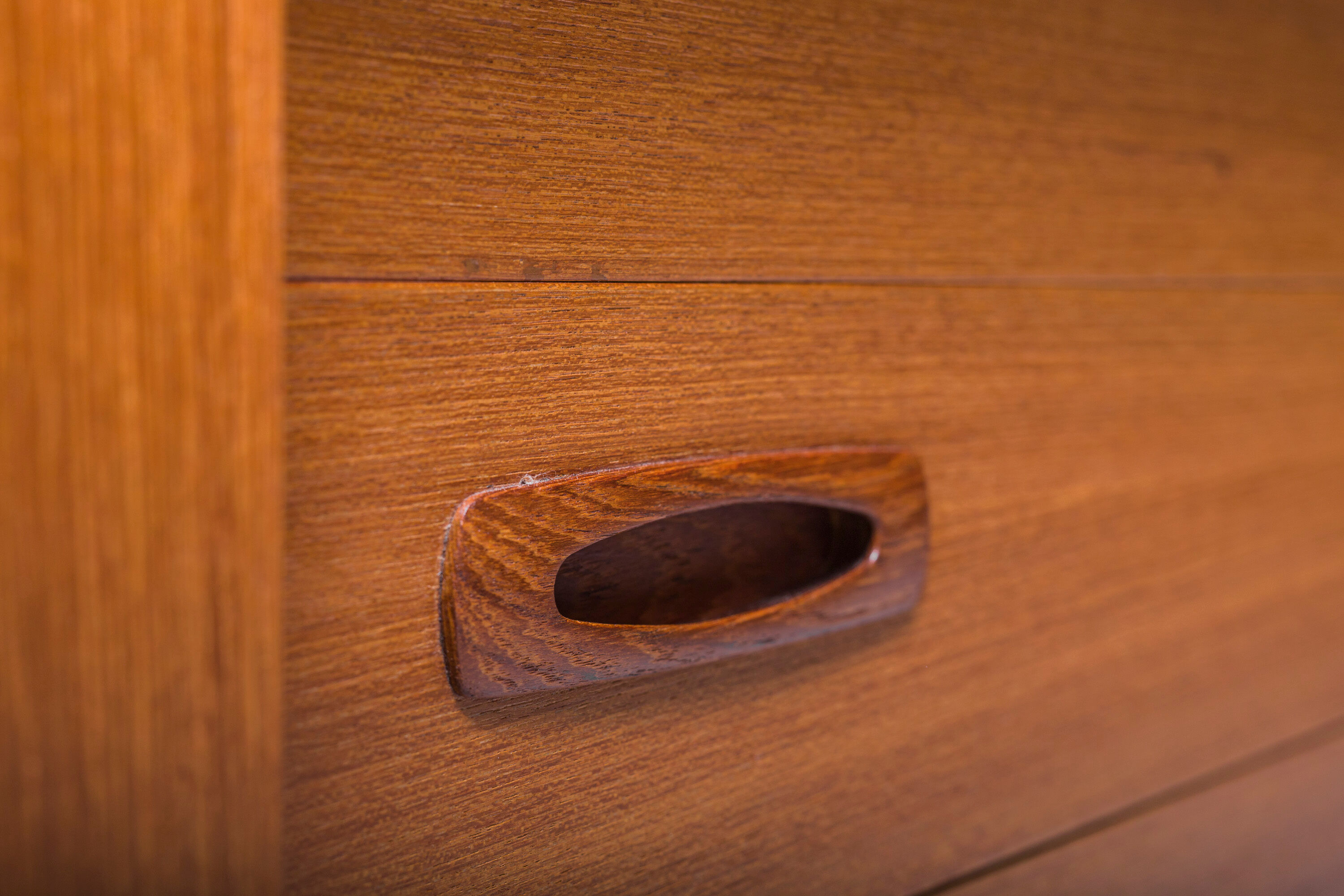 Mid-Century Danish teak sideboard by HP Hansen