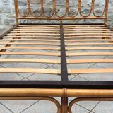 Rattan bed