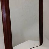 Miroir Art Déco à  poser / de table en Acajou