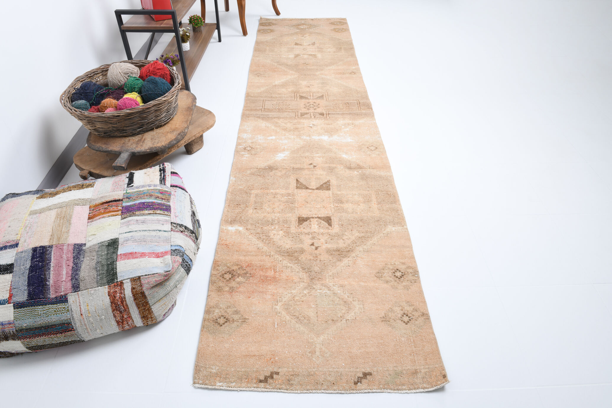 3x12 oriental antique vintage runner rug