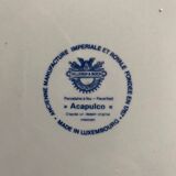 Assiette plate Acapulco