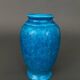 Cracked ceramic vase by Lachenal 1930 ovoid shape