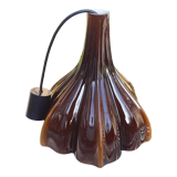 Vintage opaline pendant lamp