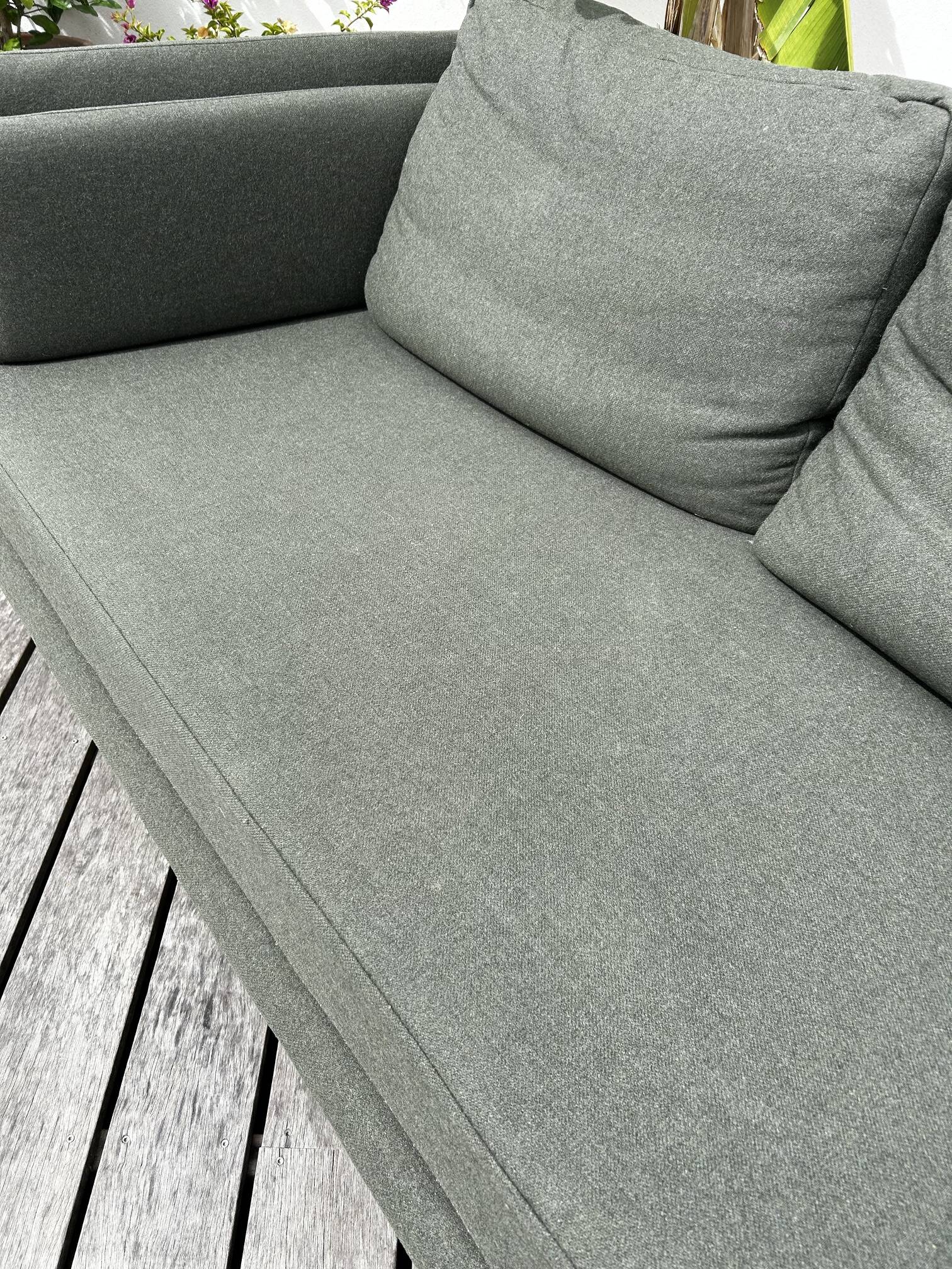 Habitat sofa (oak frame)