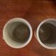 Mugs pottery La Colombe