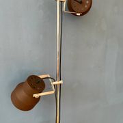 Mid-century Space Age brown Anvia floor lamp