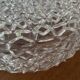 RZB glass globe ceiling light 29cm Vintage