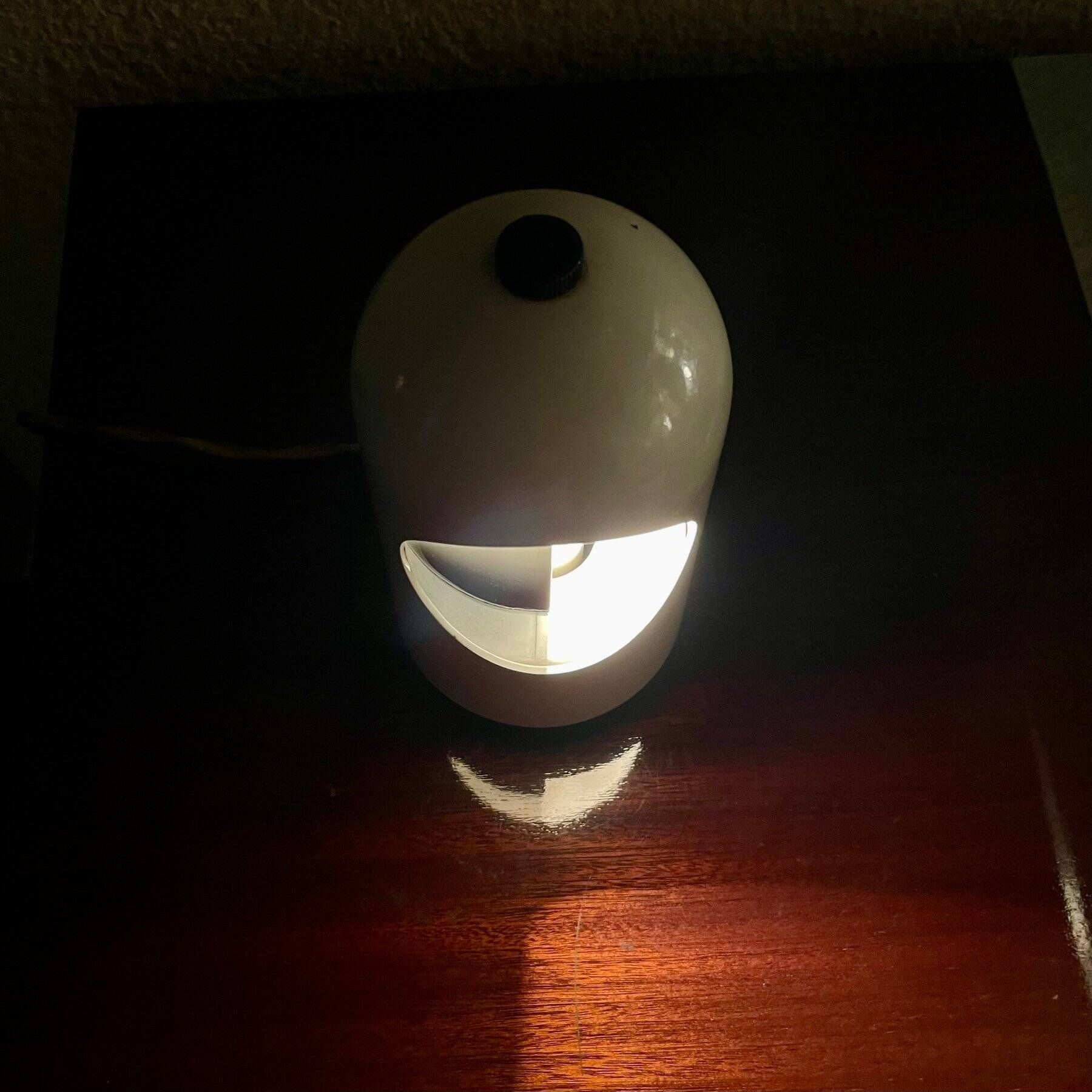 Vintage Bedside Lamp • Selene • Alfredo Bianchi • ABM • Space Age • 1960
