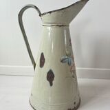 Broc old enamelled floral