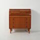 Scandinavian secrétaire with decorated turned legs