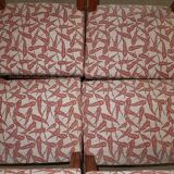Suite of 4 oak chairs, monastic taste – early twentieth