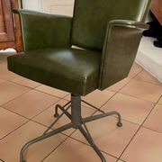 Vintage swivel hairdresser chair