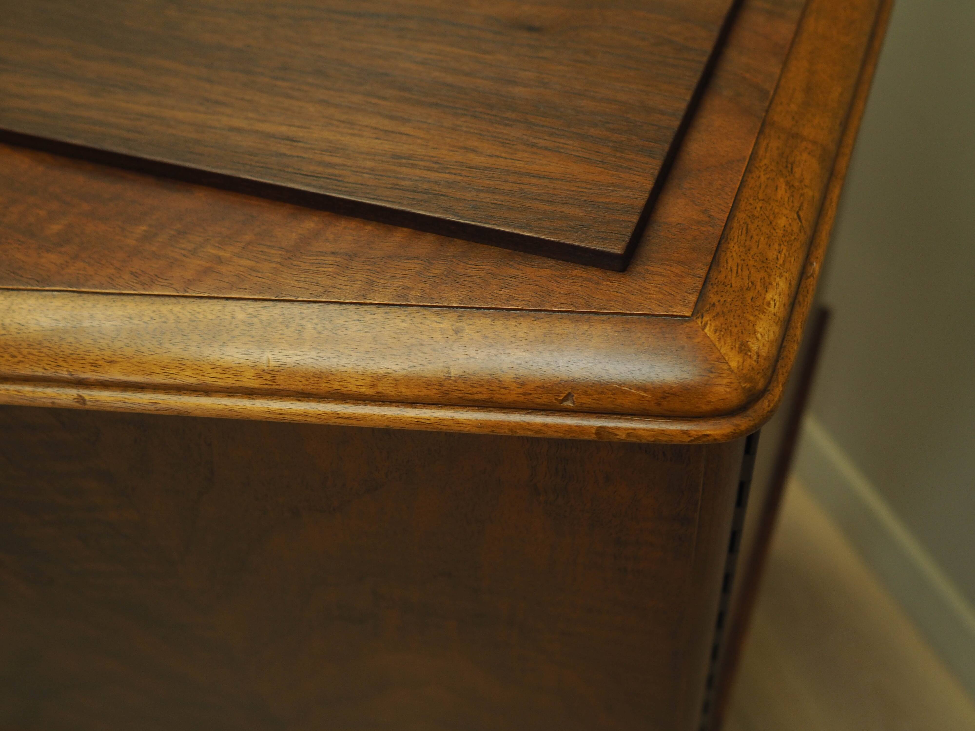 Walnut sideboard, Danish design, 1960s, manufactured in Denmark