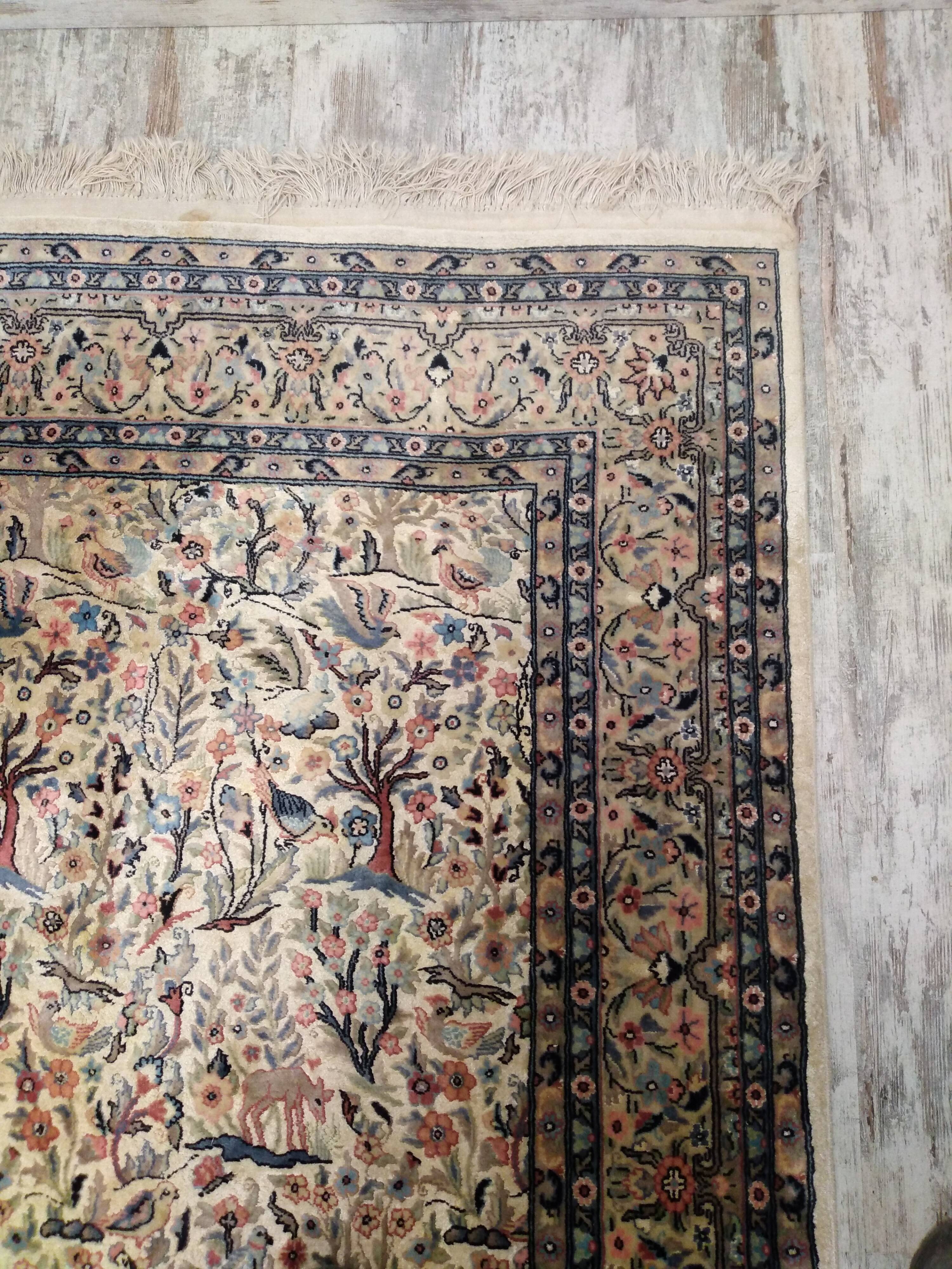 Antique Persian Tree of Life Rug
