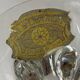 Val Saint Lambert crystal ashtray empty pocket
