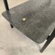 Vintage modernist glass coffee table