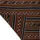 Anatolian handmade kilim rug 187 cm x 142 cm