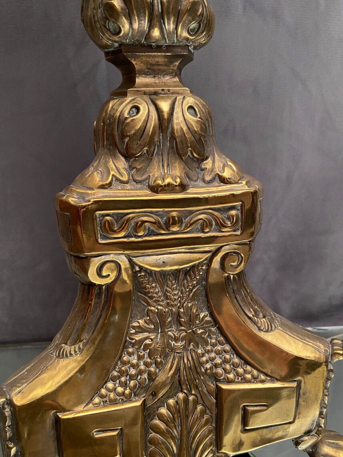 Period picnic Regency brass mounted with electricity