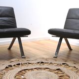 Pair of Brooklyn Chair armchairs, Poltrona Frau