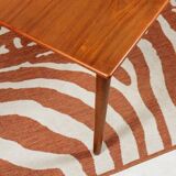 Vintage Danish teak table mid century modern design