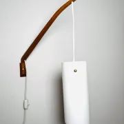Cylindrical Swing-Arm Wall Lamp By Uno & Östen Kristiansson For Luxus, Sweden, 1960S