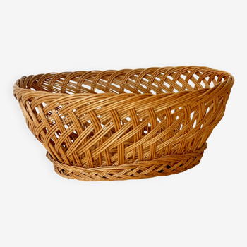 Vintage wicker basket