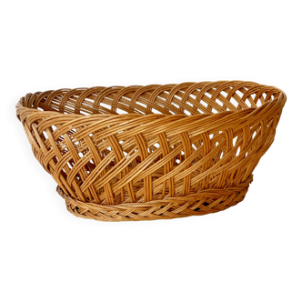 Vintage wicker basket