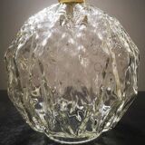 Geometric glass pendant light