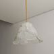 Carlo Nason two-panel glass chandelier