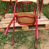 Vintage school chairs