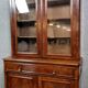 Louis Philippe period mahogany library and secretary cabinet