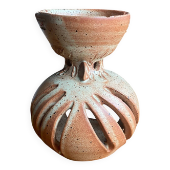 Vintage zoomorphic ceramic perfume burner from Vallauris - 1970