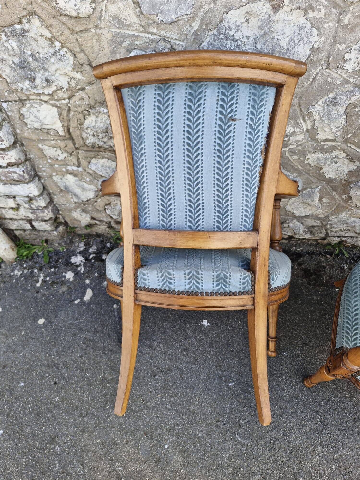 Pair of armchairs