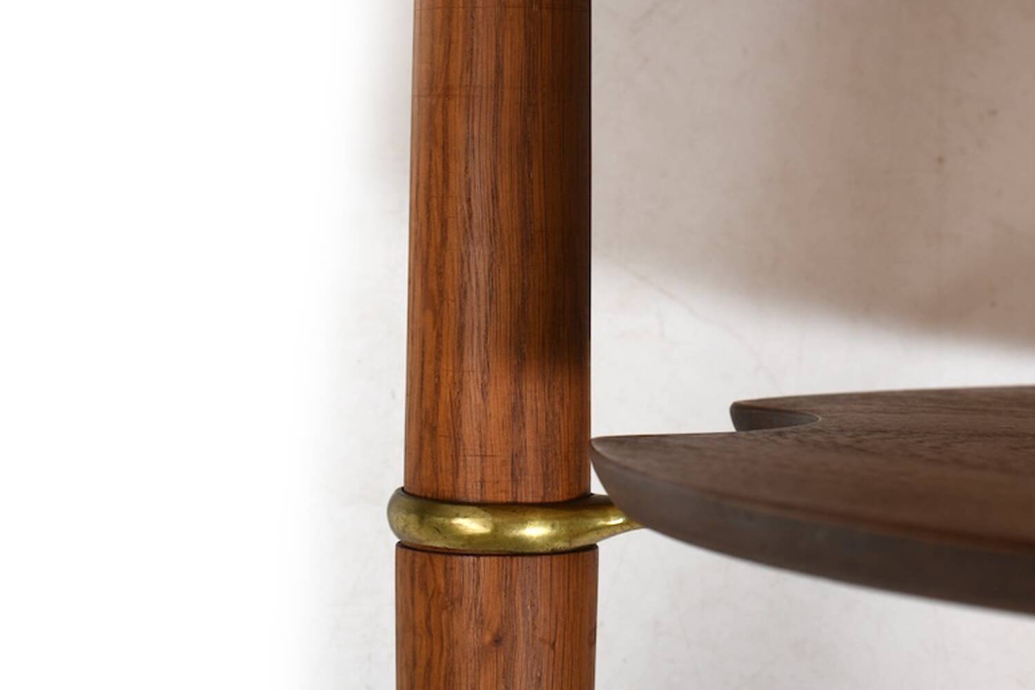 Rare Danish Coffee Table in Teak and Oak 1950s