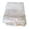 Four hemp tea towels