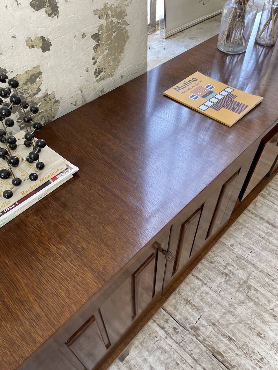 1950s modernist oak sideboard