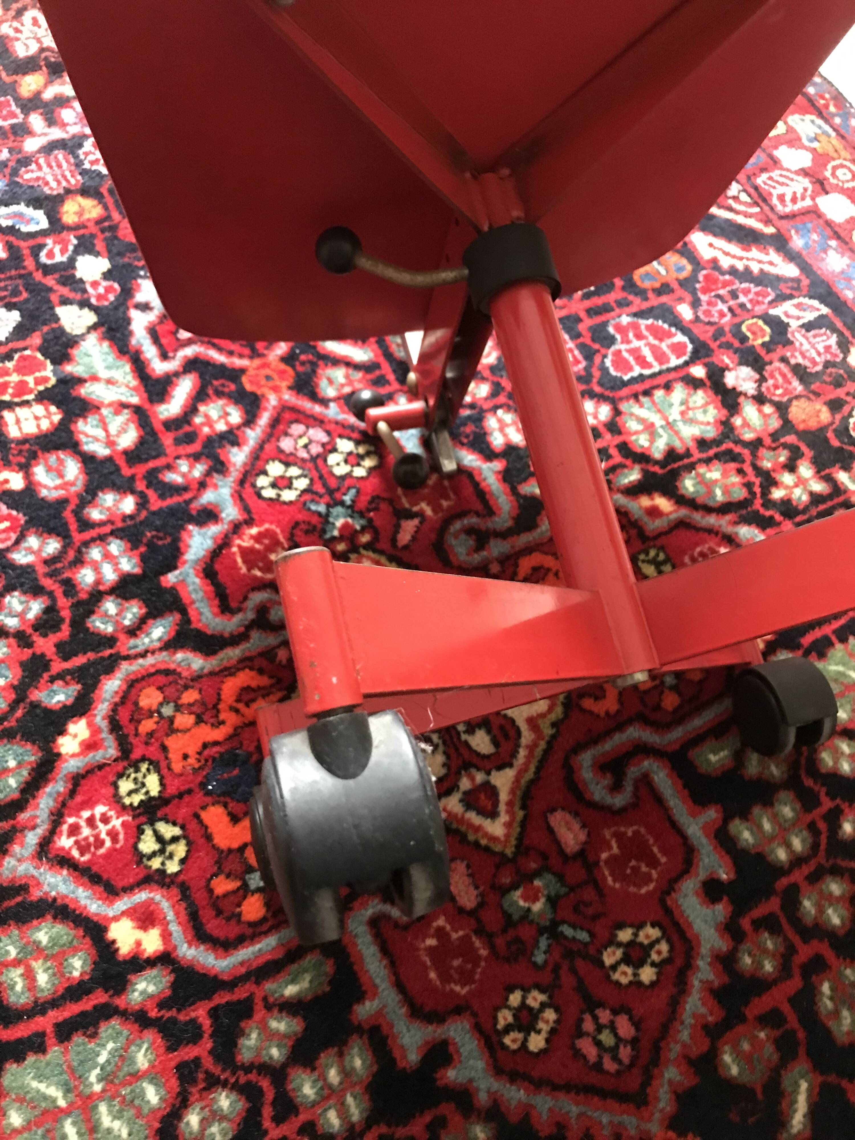 Pair of children's office chairs by Jørgen Rasmussen for Kevi