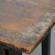 Antique Spanish side table from the late 18th century with a drawer