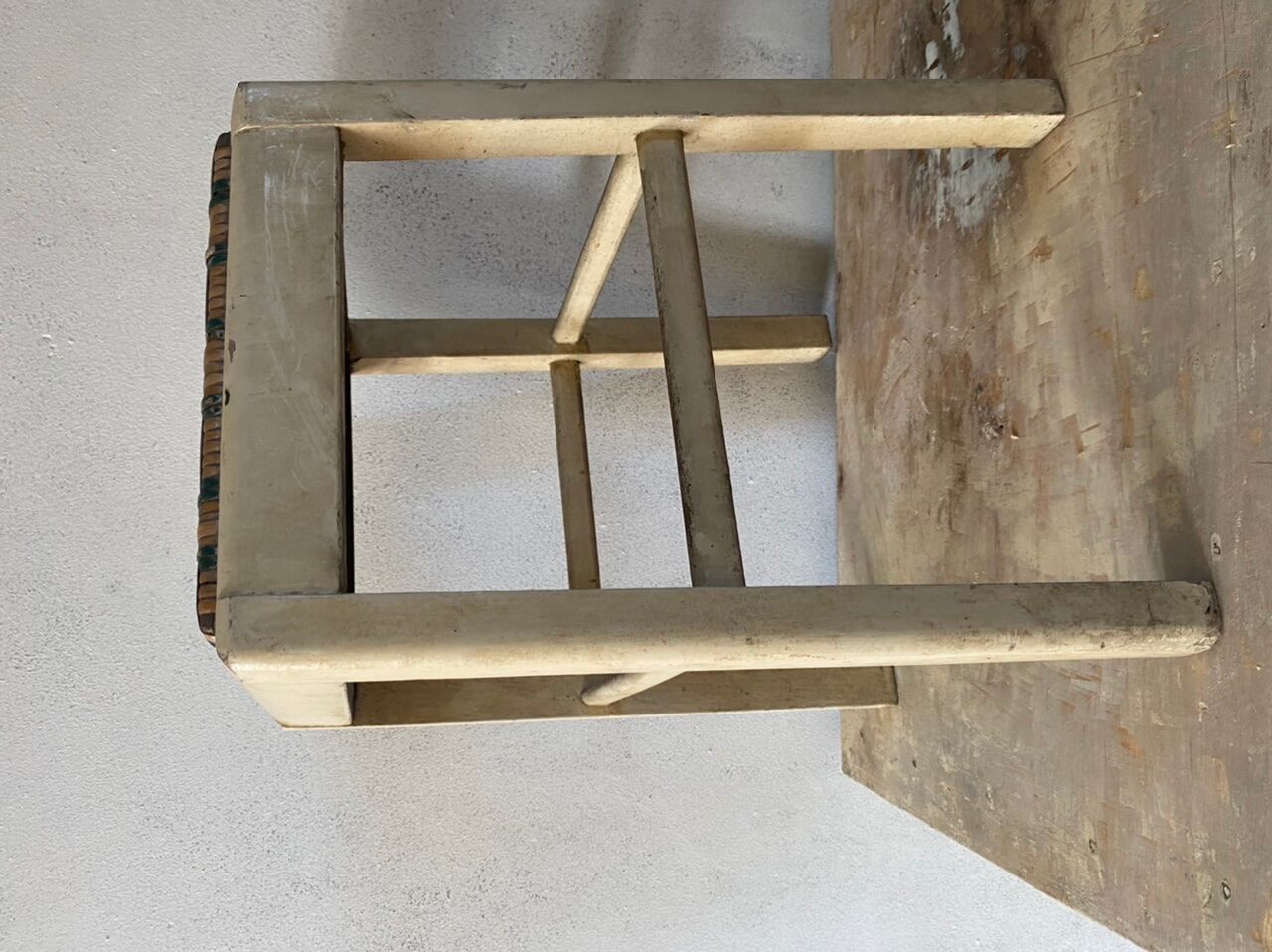 Vintage wooden stool