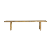 Vintage pine bench, 1930.