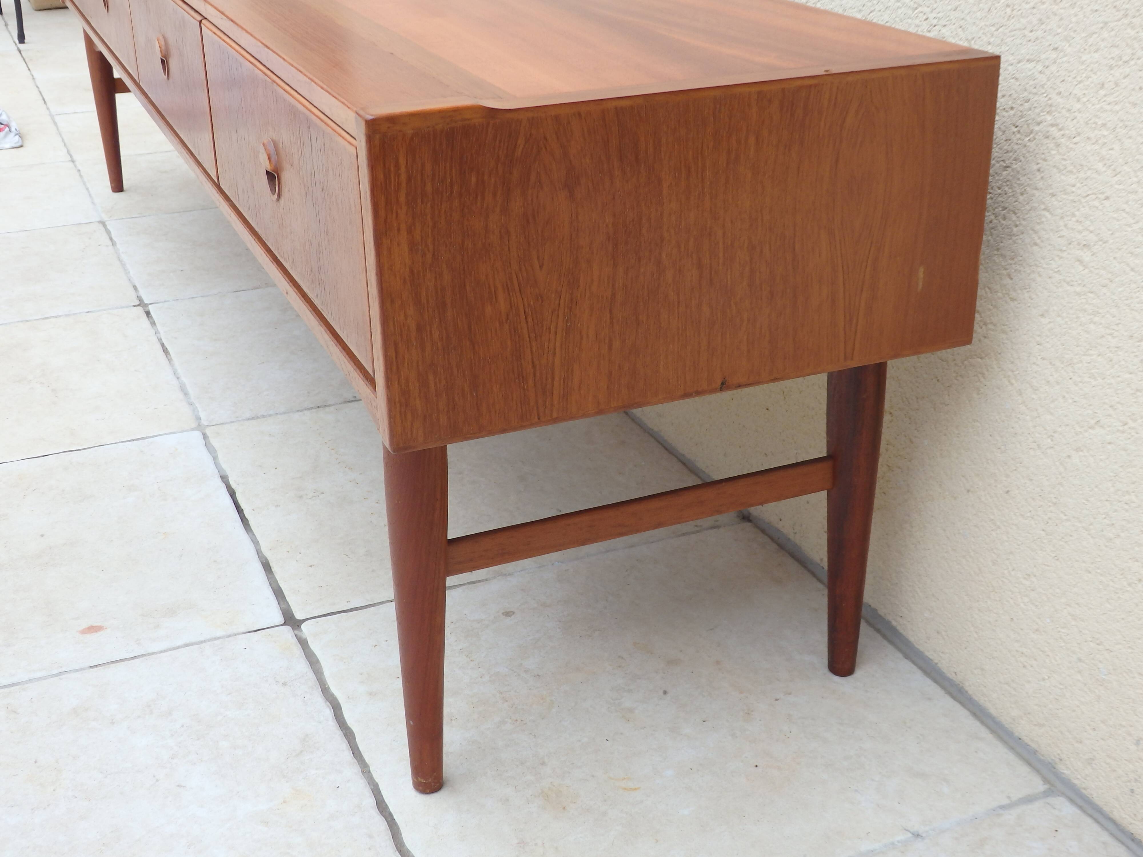 Scandinavian teak sideboard