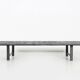 Rare brutalist Brazilian stone coffee table by Pia Manu, ca. 1960
