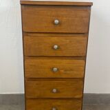 Oak chest of drawers, 1960s